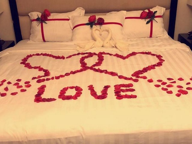 غرف رائعة للعرسان من منتجع ميرال الطائف الرائع.