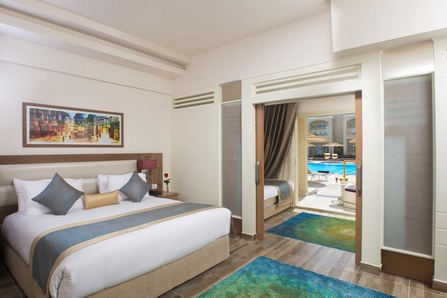 فندق اكوا بلو شرم الشيخ من فنادق 4 نجوم شرم الشيخ التي تضم غُرف مُتصّلة.