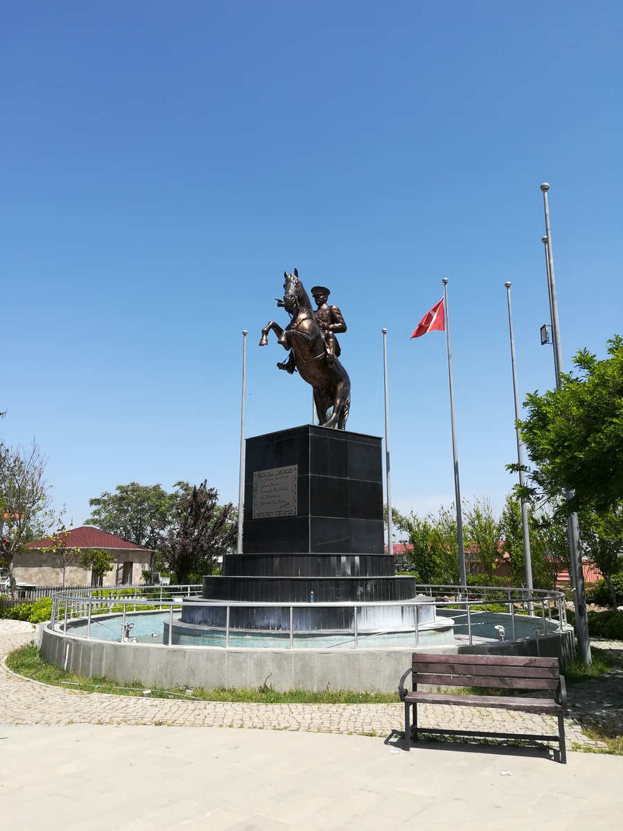 A picture of Ataturk Monument