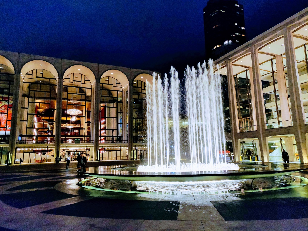 A picture of Lincoln Center for the Performing Arts