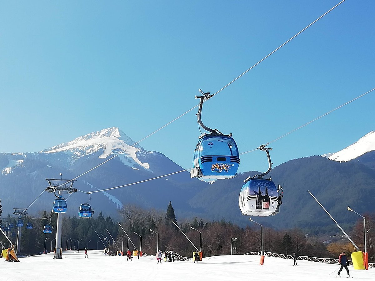 A picture of Bansko Gondola Ski Lift