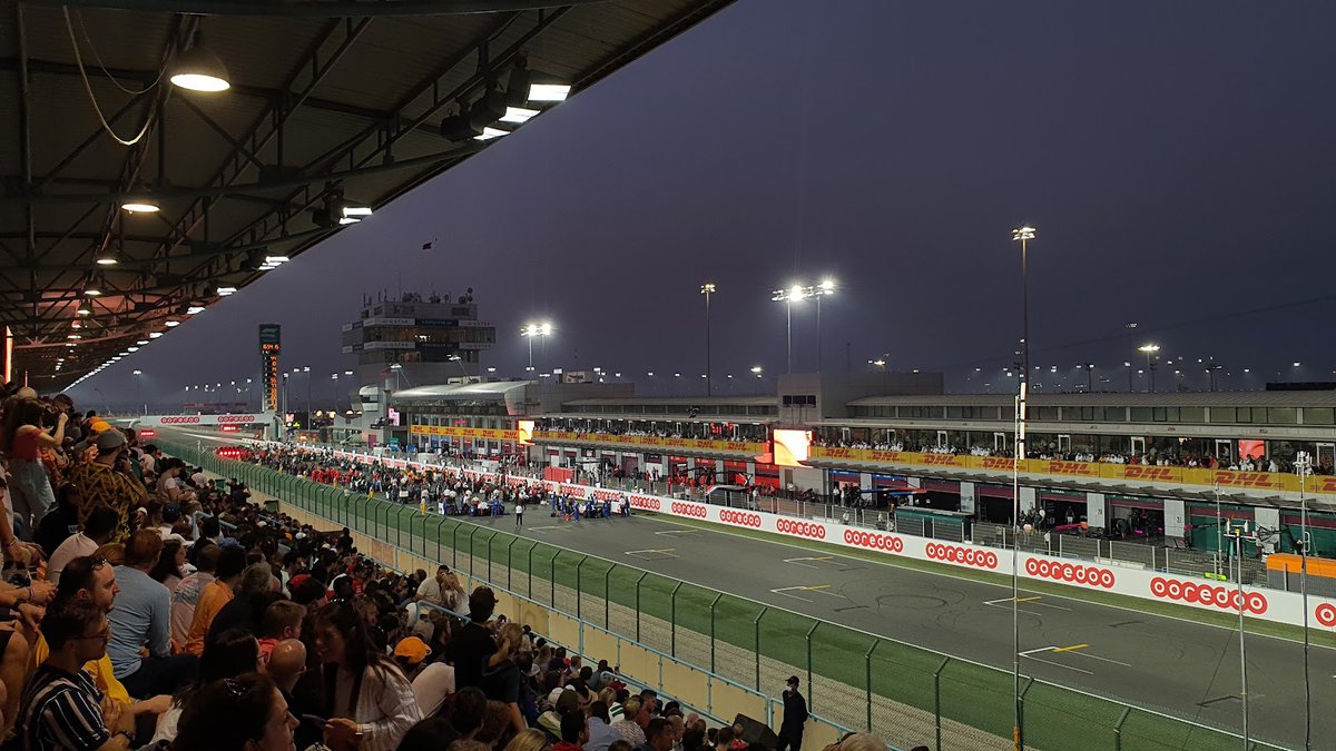 A picture of Losail International Circuit