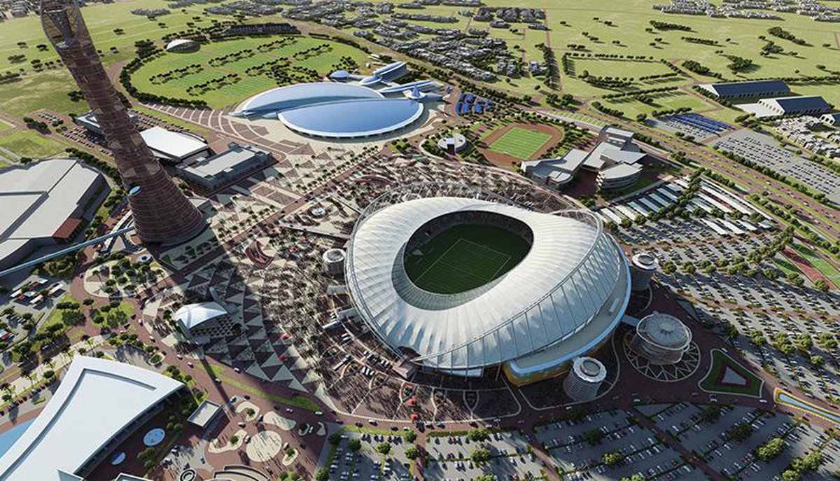 A picture of Khalifa International Stadium