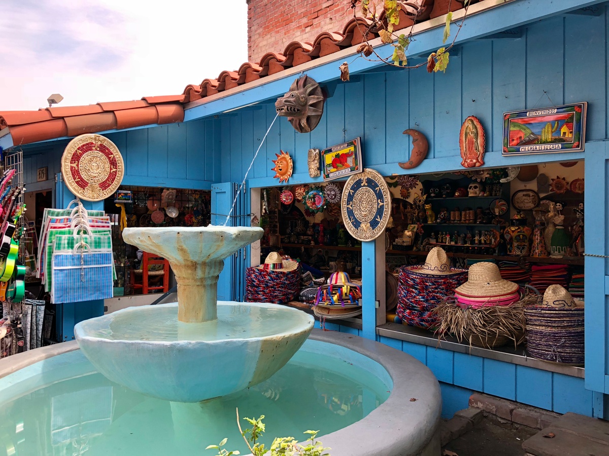 A picture of Olvera Street
