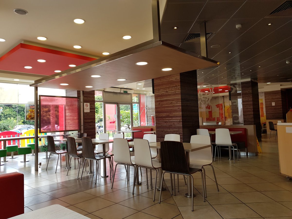 A picture of KFC Airport street