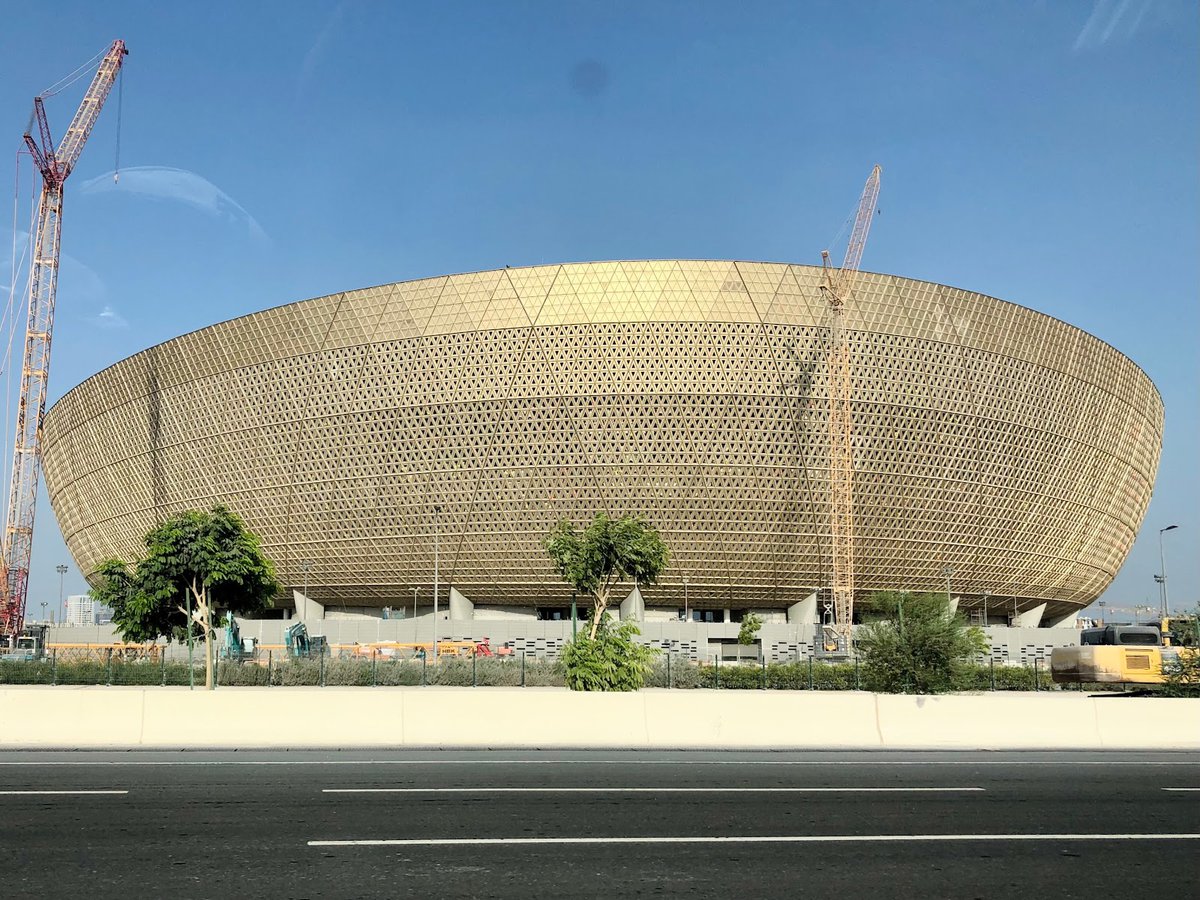 A picture of Lusail Stadium