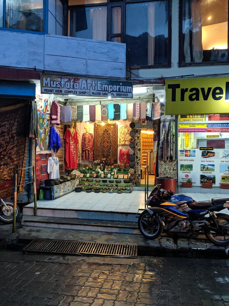 A picture of McLeodganj Market