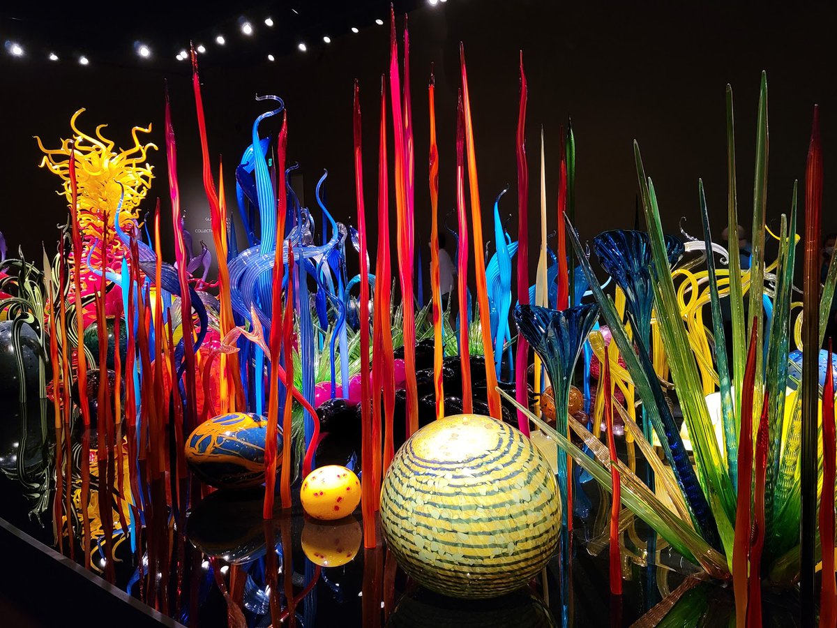 A picture of Chihuly Garden and Glass