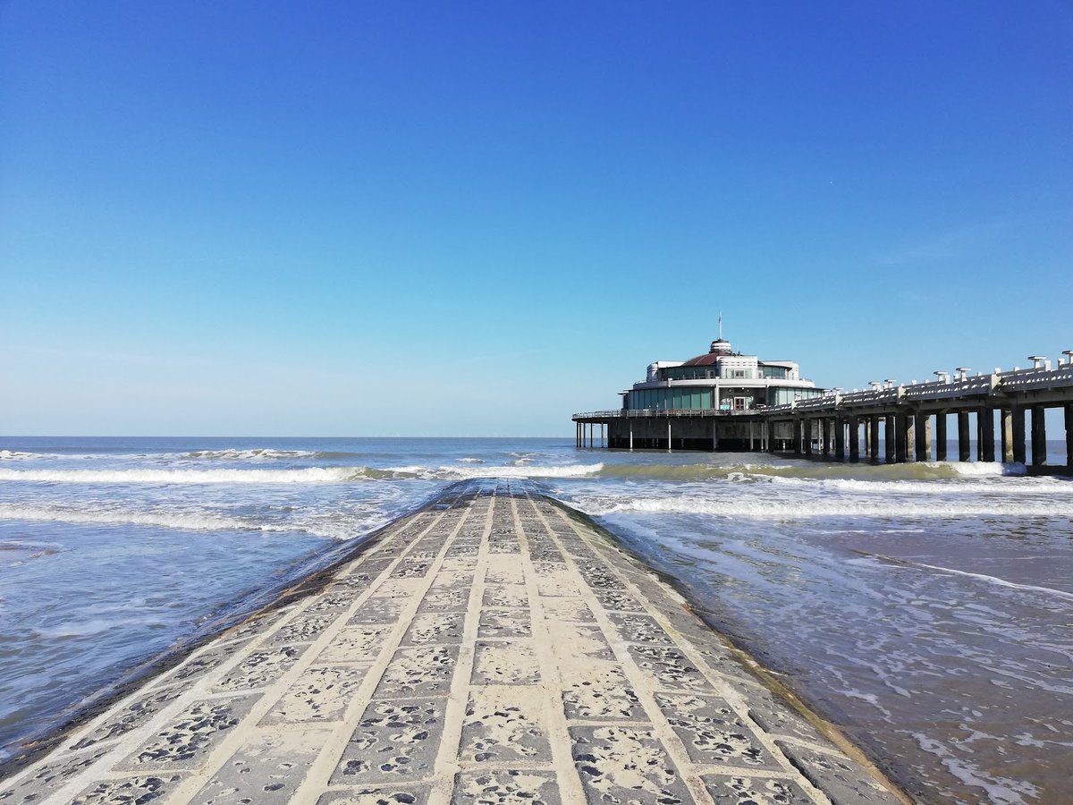 A picture of Blankenberge beach