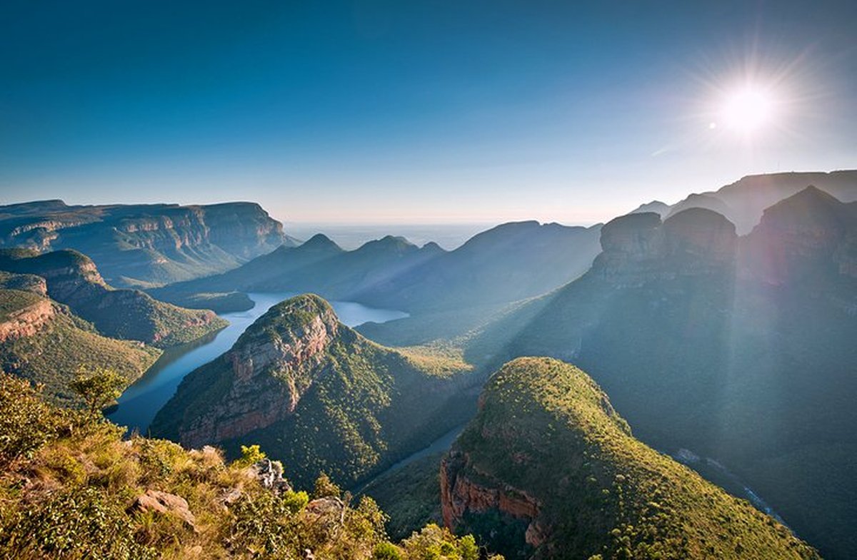 A picture of Blyde River Canyon