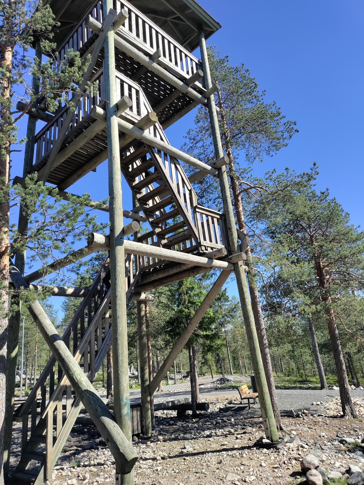 A picture of Ounasvaara Observation Tower