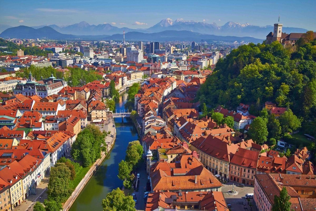 A picture of the Ljubljana makes it easier for you to know the country