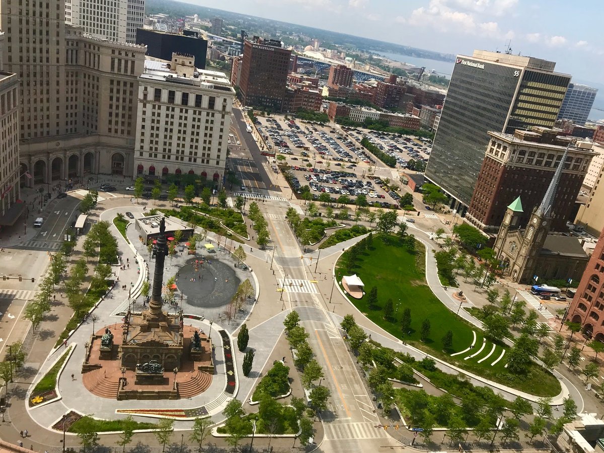 A picture of Cleveland Public Square