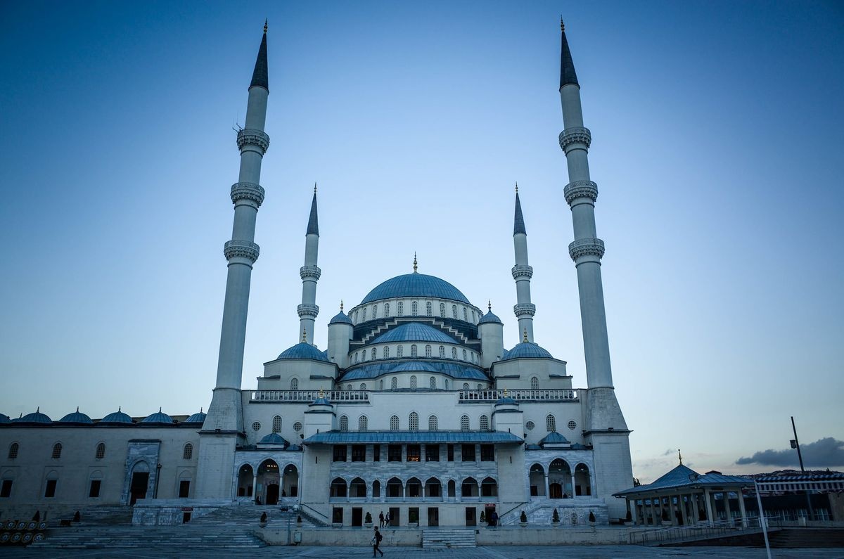 A picture of Kocatepe Mosque