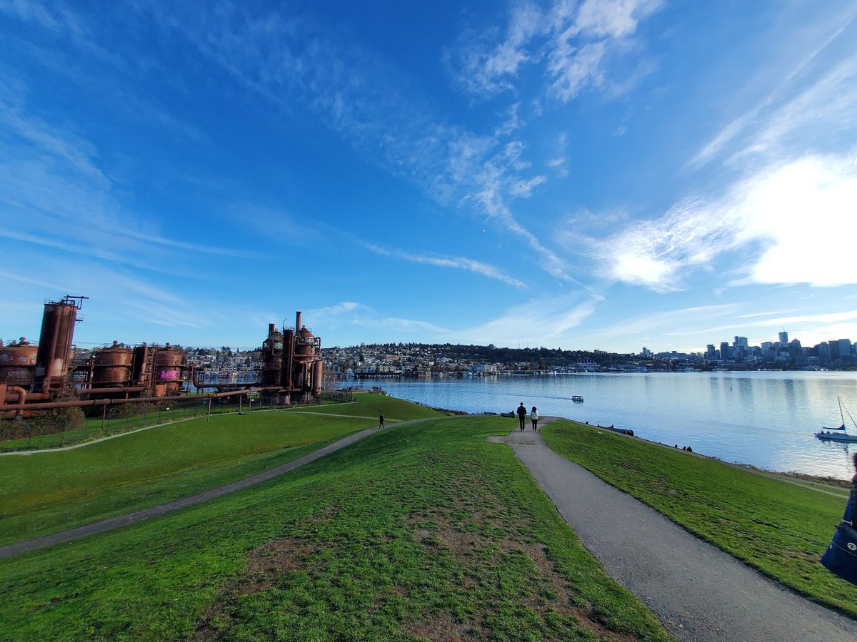A picture of Gas Works Park
