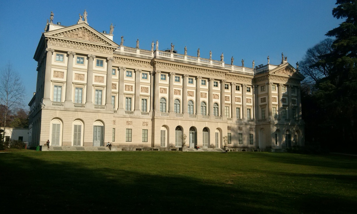 A picture of Villa Reale in Milan