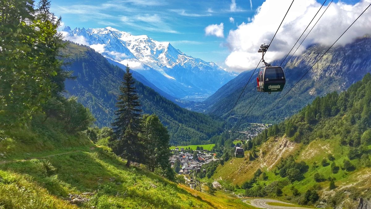 A picture of the Chamonix makes it easier for you to know the country