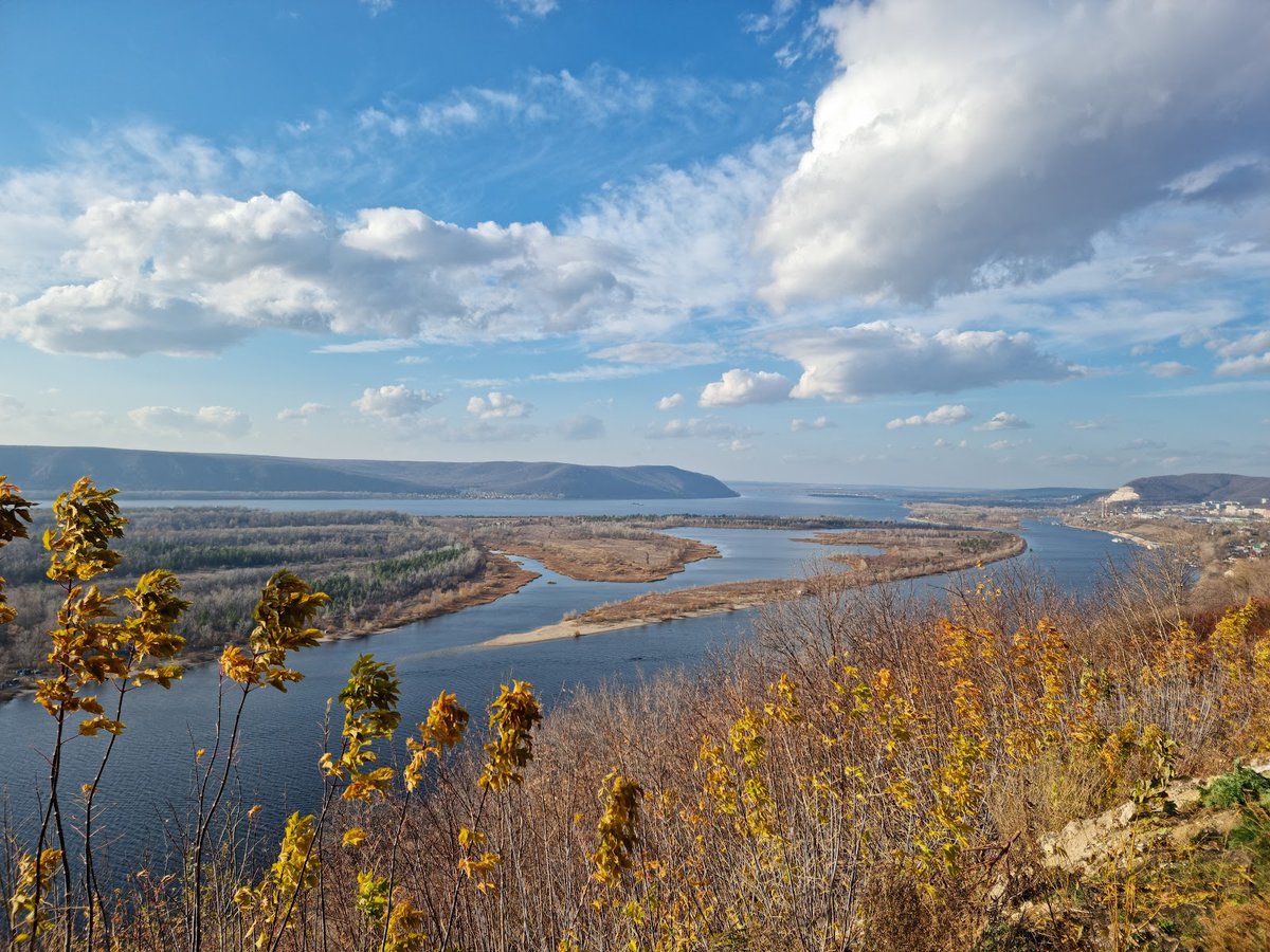 A picture of Volga River lookout