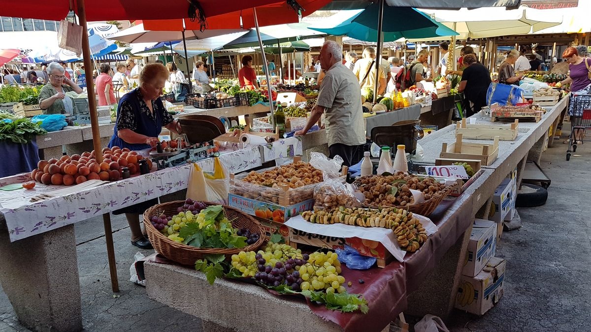 A picture of Market Sibenik