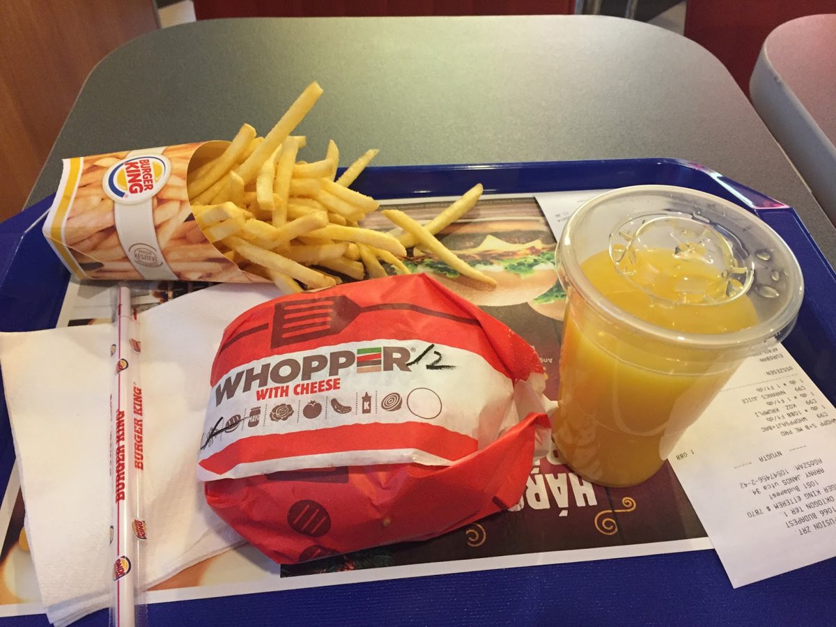 A picture of Burger King Arany