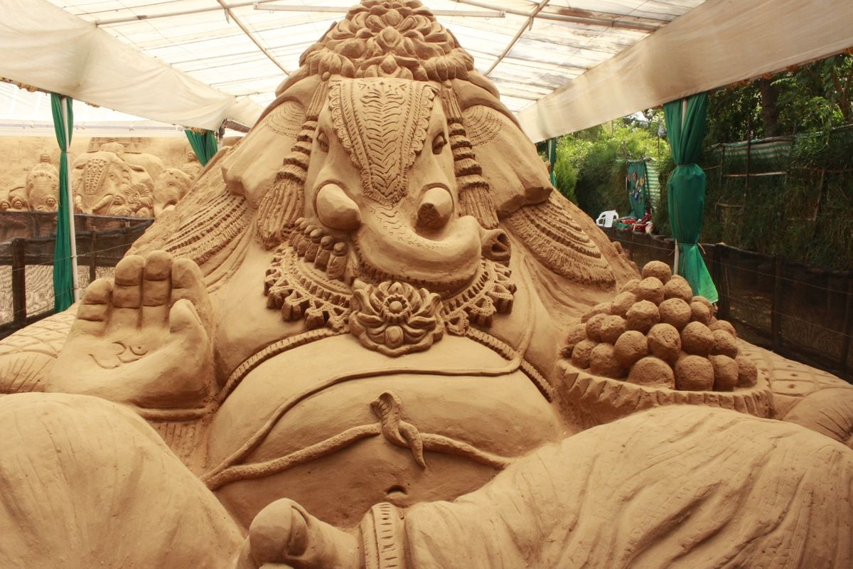 A picture of Mysuru Sand Sculpture Museum