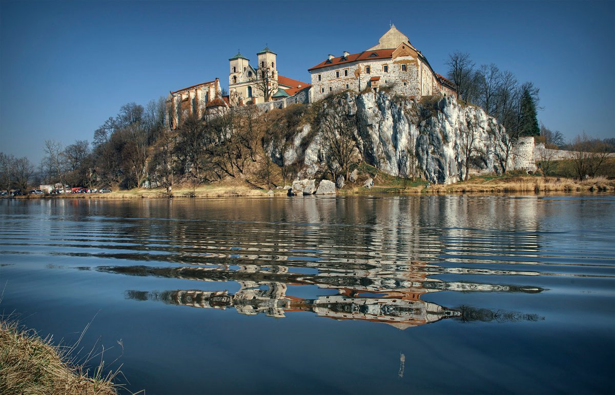 A picture of Benedictine Abbey in Tyniec